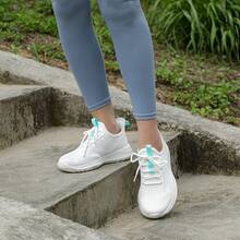 STQ Tennis Shoes Womens Slip On Walking Sneakers With Arch Support - TRẮNG - Xem 2