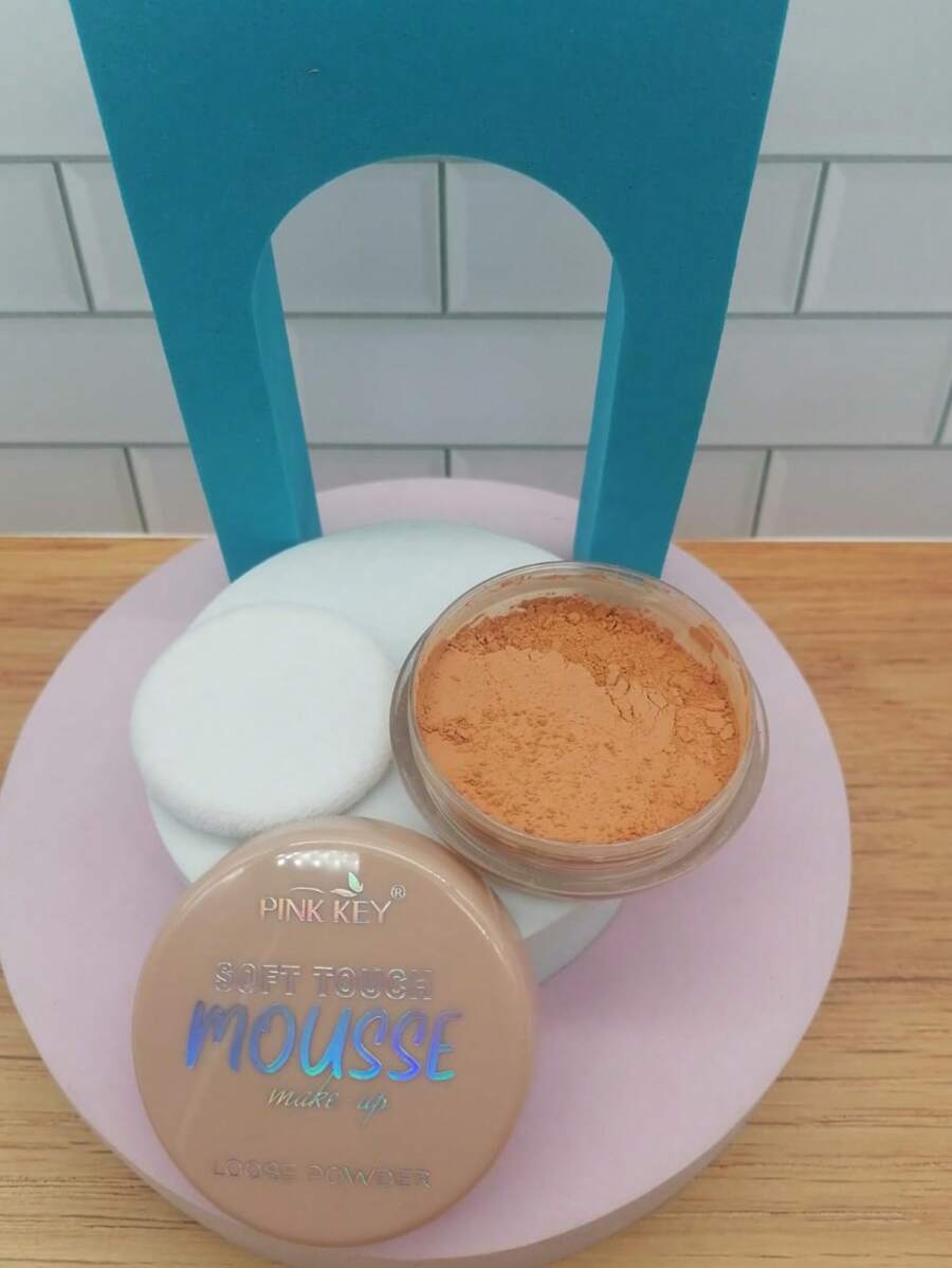 PINK KEY Translucent Makeup Setting Powder - 톤 4 - 보기 1