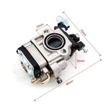 园林工具零件配件割草机化油器 43cc 52cc 40-5 44-5，园林工具，园艺工具 - 銀色 - 查看 3