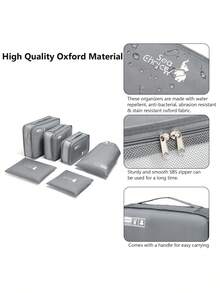 Travel Packing Organizers - Grey - View 2
