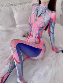 Lenceria Sexy Body Conjuntos Cosplay Adulto Disfraz Traje De Para Ropa Mujer - Rosa - Ver 6
