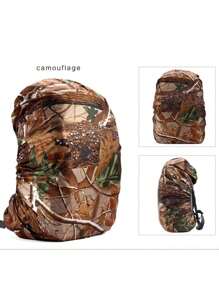 1入組防水防塵戶外背包雨套,適用於學生和帶把手的行李 - 彩色 - 查看 3