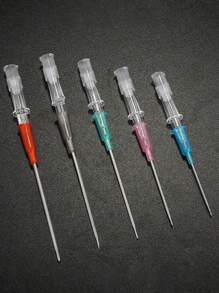 Aguja De Perforación Desechable De Acero Inoxidable, Herramienta Para Perforación, Ombligo, Ceja, Oreja, 1 Ud. - Azul - Ver 4