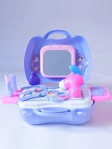 1 Pieza Bolsa De Cosméticos De Juguete Para Niños Y Niñas - Morado - Ver 4