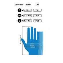 10入組/包一次性藍色丁腈手套,防濺濕,耐用,加厚,非常適合廚房洗滌和清潔 - 藍色 - 查看 3