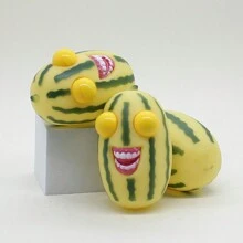 Squishy Stress-Relief Watermelon Toy - Fun Squeezable Eye-Popping Gadget - Ideal Decompression Doll For Relaxation - Random Style - View 5