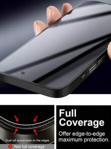 4入組新款全屏陶瓷防窺保護貼，升級版18h奈米材料防爆防震，柔軟且彎曲而不破裂，防震防潰屏，升級光學技術科學保護隱私，前置100d高清分辨率超高清視野，側面強大的反窺控制隱私保護，全屏覆蓋保護，強大的指紋精密感應防抵抗，耐磨耐刮擦，相容於iPhone X-15系列 - 彩色 - 查看 4