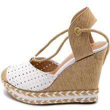 Women Platforms & Wedge Sandals - trắng - Xem 2