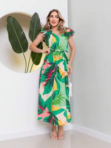 Women Dresses - 薄荷綠 - 查看 3