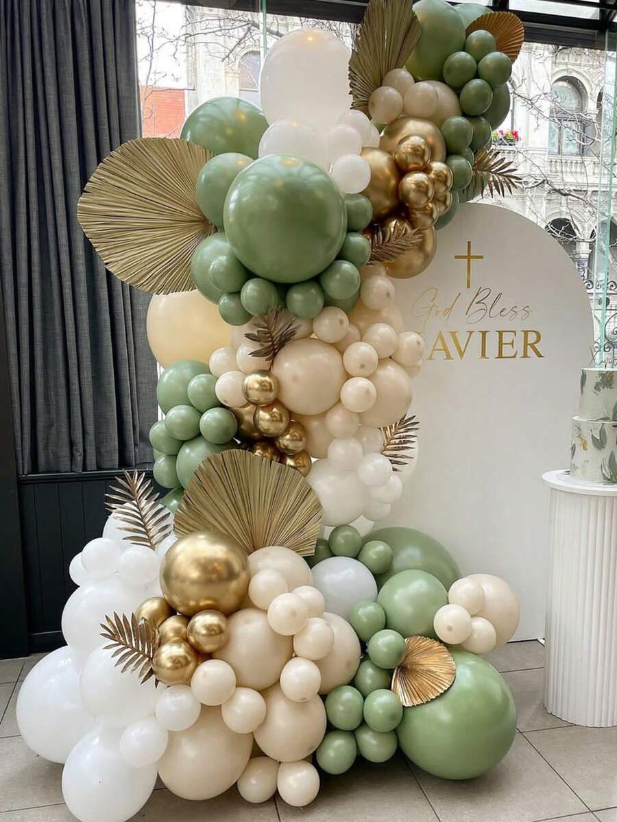 set-de-133-piezas-de-globos-de-colores-blanco-beige-y-verde-para