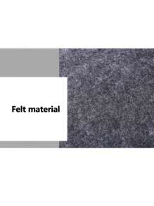 Bao ngoài vô lăng & Accs Bộ bó - Màu xám đen - Xem 7