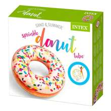 Schwimmring Donut weiß mit Streuseln 99x25 cm (+ 9 Jahre) - Motive sortiert random shipping (Intex 56263) - Verschiedenfarbig - Übersicht 8