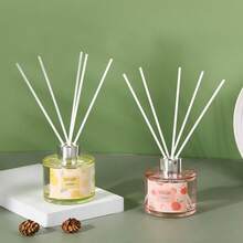 Minimalist Style Spring/Summer Fruit Series Reed Diffuser For Aromatherapy, No Fire, Bedroom And Bathroom Air Freshener - White peach - View 6