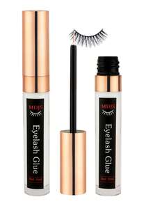 1入組6ml職業無乳膠睫毛膠,超強保持力72小時假睫毛膠,防水黑色睫毛膠,最佳叢狀形睫毛膠,適用於敏感眼部,在家diy假睫毛 - 藍色 - 查看 12