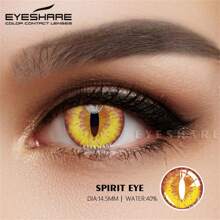 Eyeshare 1 Pair White Color Lens Cosplay Makeup Red Black Color Contact Lenses Cos Lenses - SPIRITEYE - View 5