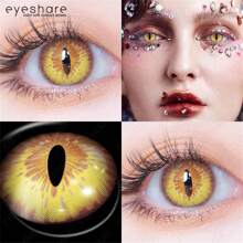 Eyeshare 1 Pair White Color Lens Cosplay Makeup Red Black Color Contact Lenses Cos Lenses - SPIRITEYE - View 2