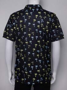 Men's Summer Comfort Shirt T-Shirt Summer Blazer, Men's Sports Polo Shirt Gym Clothes Men - Black - View 5