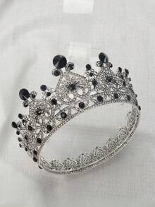 1入組女士色彩鑲嵌水晶和合金髮箍,為特別場合設計,巴洛克風格新娘頭飾,適用於婚禮/派對 - 彩色 - 查看 5