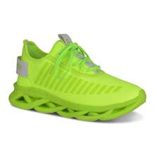 Men Sneakers - 青檸色 - 查看 2