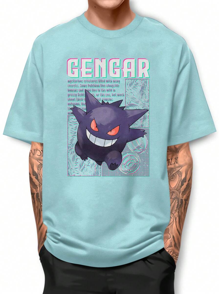 Men T-Shirts - Màu xanh nhạt - Xem 1