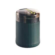 攜帶式簡約風牙籤盒,深綠色 - 彩色 - 查看 2