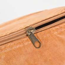 1入組方格手提午餐袋，保溫隔熱袋，餐前袋，大容量便攜式戶外野餐袋，學校組織器袋，教師收納袋，教室收納袋 - 杏色 - 查看 7