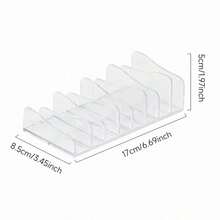 1個眼影和護膚產品透明化妝品收納架-臥室化妝品收納盒和家居必備品,是給青少年的好禮物 - 無色 - 查看 3