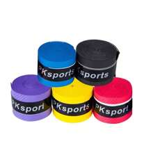 1入乾式網球拍握把防滑吸汗包裹貼片羽毛球握把振動超握運動吸汗帶 - 紫色 - 查看 2