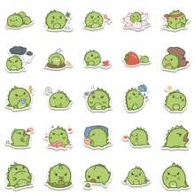 50 Pegatinas De Grafiti De Dibujos Animados De Dinosaurios Dibujados A Mano - Multicolor - Ver 5