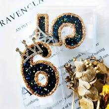 透明壁挂式浴室镜面搁架，用于放置化妆品和洗漱用品，无需钻孔安装，防水，万圣节和圣诞节装饰品 - 黑色 - 查看 2