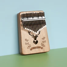 拇指琴kalimba 17個音符初學者指頭琴kalimba指頭琴kalimba樂器 - 彩色 - 查看 6