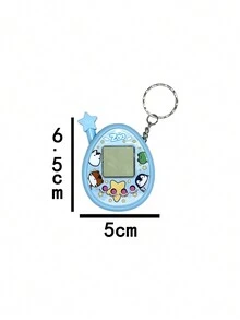 電子手持式虛擬寵物遊戲機玩具 - 藍色[養寵物遊戲機] - 查看 2