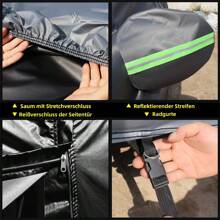 Car Cover, Outdoor Full Set Car Covers, 190T All Weather Waterproof Automobiles Cover, Sunscreen And Scratch Proof, Side Sliding Door, Universal Car Cover For Parking Lot Or Street - XXL - Xem 2