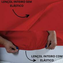 Sheet Sets With Pillowcases - 紅色 - 查看 3