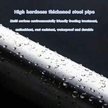 1入組6層5格增厚鋼管和塑料鞋架收納架,附帶防塵蓋,堅固耐用,適用於臥室、客廳和門廳。 - 咖啡棕 - 查看 6