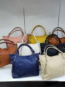 Women Tote Bags - Màu Hồng baby - Xem 6