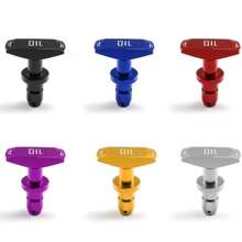 Car Oil Dipstick Pull Handle Aluminum Alloy For F0rd For GT V8 GT500 1999-2011 Auto Replacement Modification Decoration - Yellow - View 4