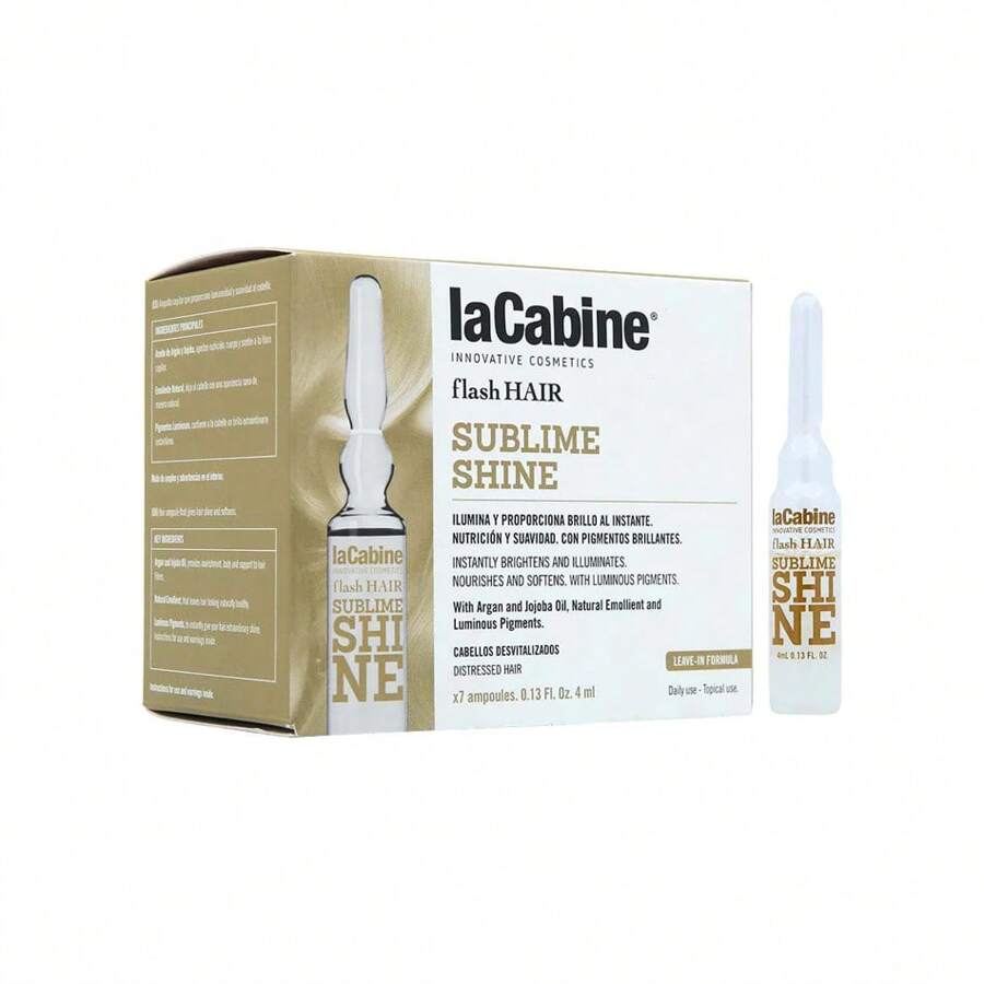 laCabine La Cabine Sublime Shine Hair Ampoules 4ml X 7pcs - 4ml X 7 chiếc - Xem 1