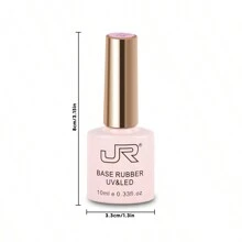 JR Jr 36 Colors 10ml 12pcs Rubber Bottom Paint No Need Color Gel With Transparent & Textured Finish