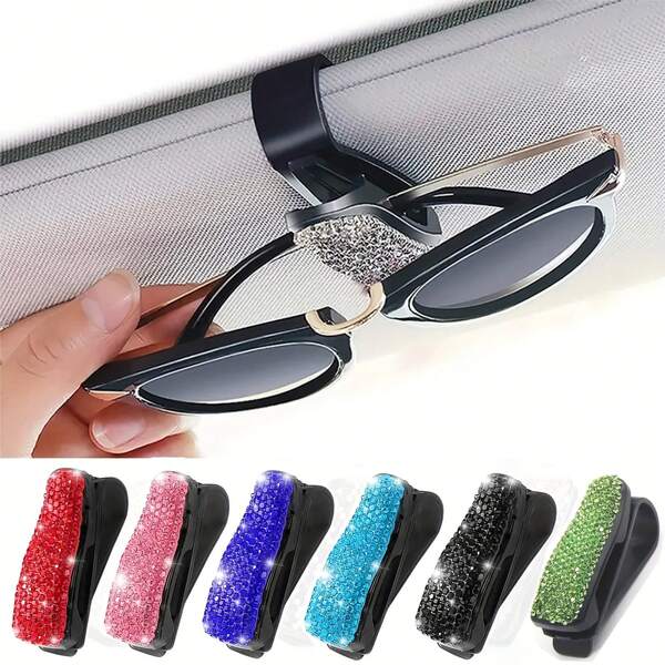 New Year'S Gift Sunglasses Clip (For Car Visor), Eyeglasses Clip (1PC