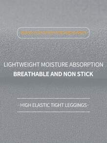 男士純色休閒運動t卹圓領舒適上衣秋冬保暖緊身睡衣運動跑步服健身服男 - 灰色 - 查看 4