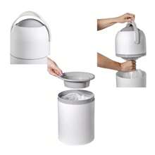 Baby Mel Bathroom Trash Bin - Green - View 4