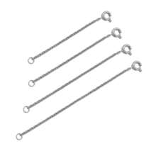 4/8 件不銹鋼延長鏈,用於珠寶製作,手鍊/項鍊尾鏈,十字鏈 - 延長鏈 - 查看 11