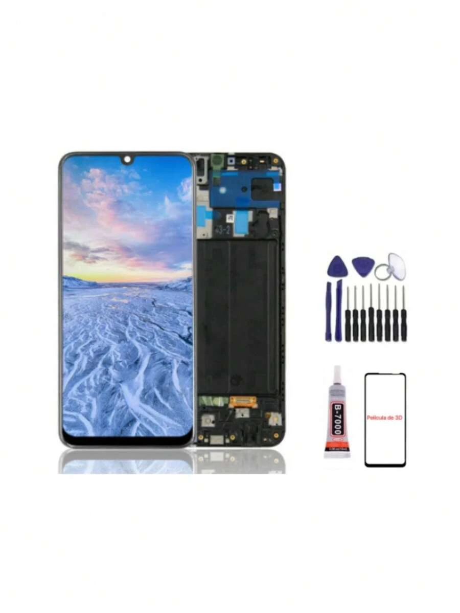 Mobile Phone LCD Screens - Tela Oled Com Aro + Pelicula 3D + Chaves + Cola 15ml - 查看 1