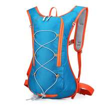 1入藍色尼龍跑步、徒步旅行、自行車、攀登、露營、騎行背包 - 藍色 - 查看 6