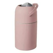 Baby Mel Bathroom Trash Bin - Baby Pink - View 1