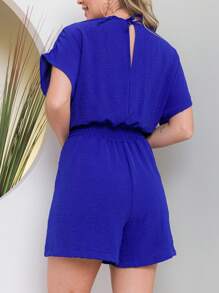 Women Jumpsuits - Màu xanh lam - Xem 3