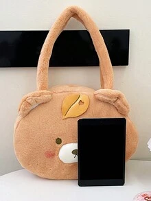 New Arrival Cartoon Teddy Bear Kids' Shoulder Bag - Khaki - View 2