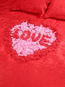 1000/500/100 pièces Pétales de roses en soie artificielles colorées, romantiques et chaleureuses. Décoration de fête de mariage, faveurs, fournitures de roses. Idéal pour la Saint-Valentin, cadeau