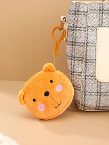 1個毛絨材質卡通動物設計的兒童錢包（和紙幣收納） - 彩色 - 查看 4